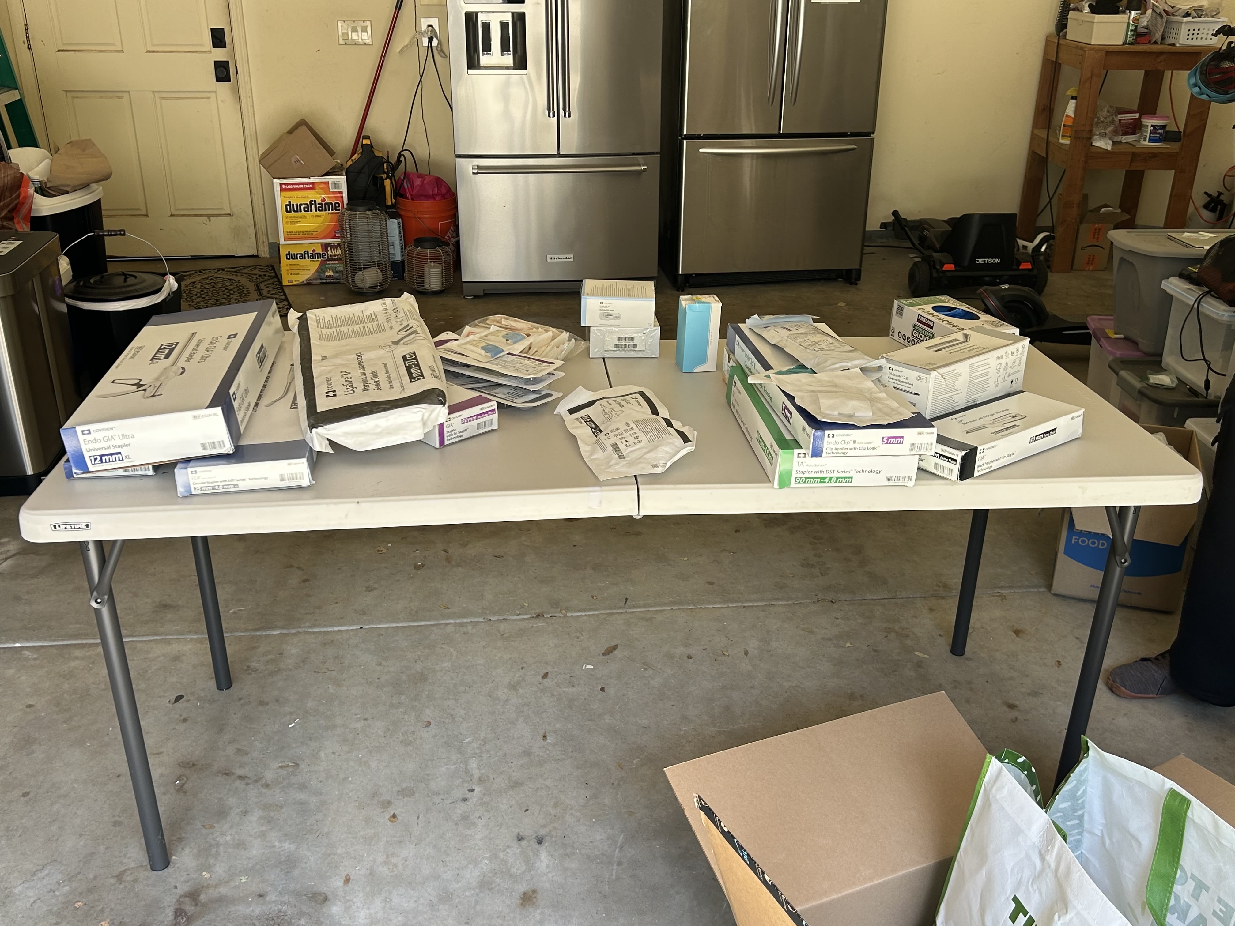Med Recycle collection and supply intake