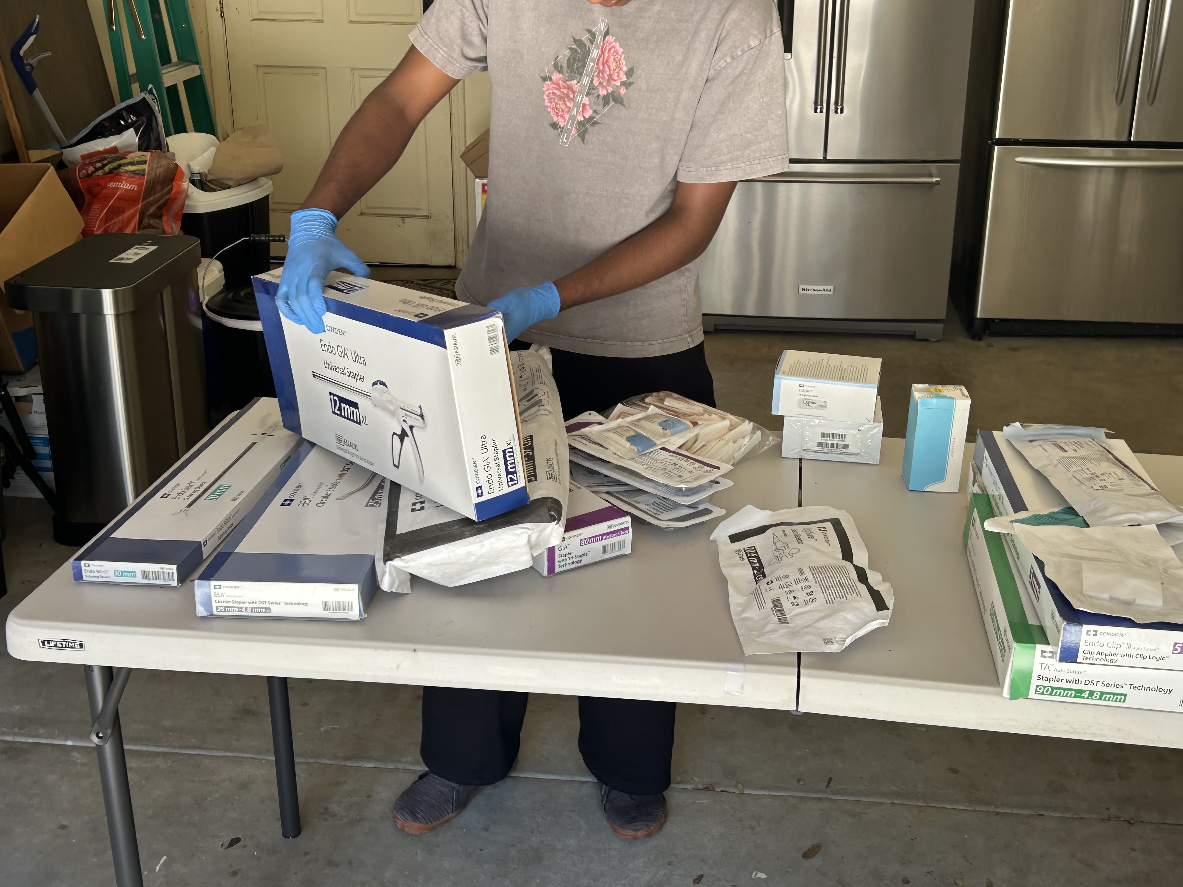 Med Recycle behind-the-scenes setup